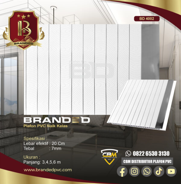 Branded Pvc BD 4002 / 4 M