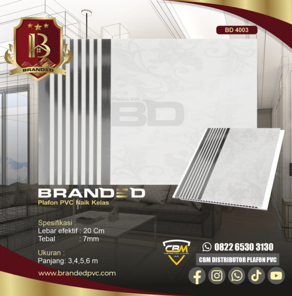 Branded Pvc BD 4003 / 4 M