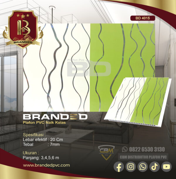 Branded Pvc BD 4015 / 4 M
