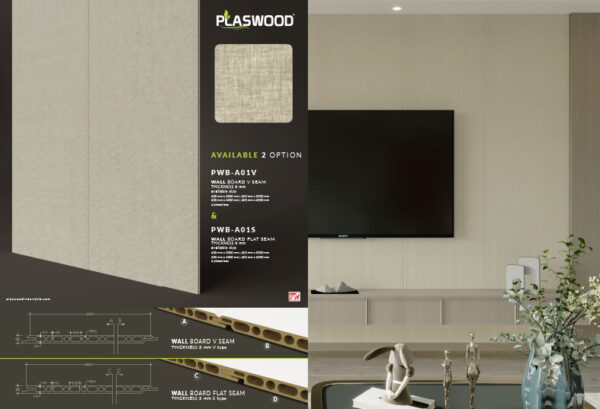 WALLBOARD PWB-A01V & PWB-A01S / 4 METER
