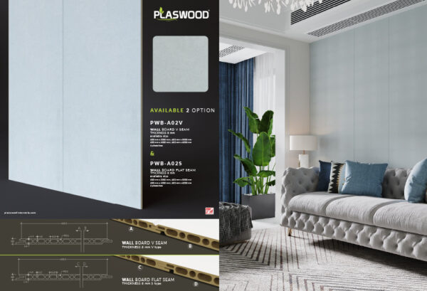 WALLBOARD PWB-A02V & PWB-A02S / 4 METER