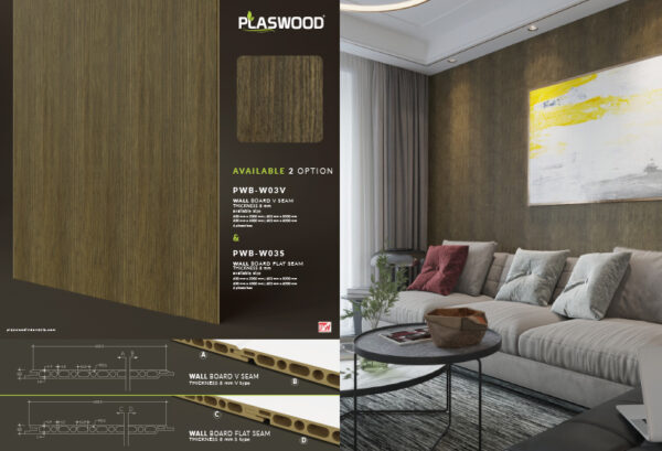 WALLBOARD PWB-W03V & PWB-W03S / 4 METER