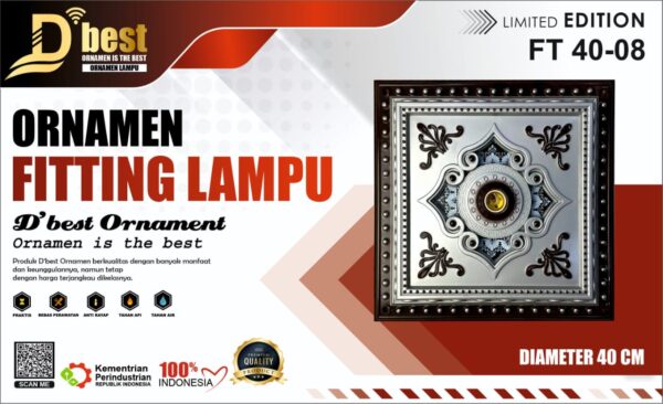 FITTING FT 40-08 / 40x40 Cm